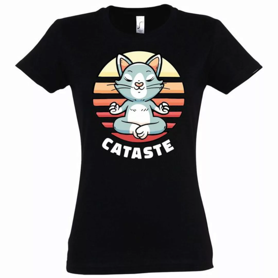 Youth Designz T-Shirt Cataste Damen T-Shirt Mit modischem Print günstig online kaufen