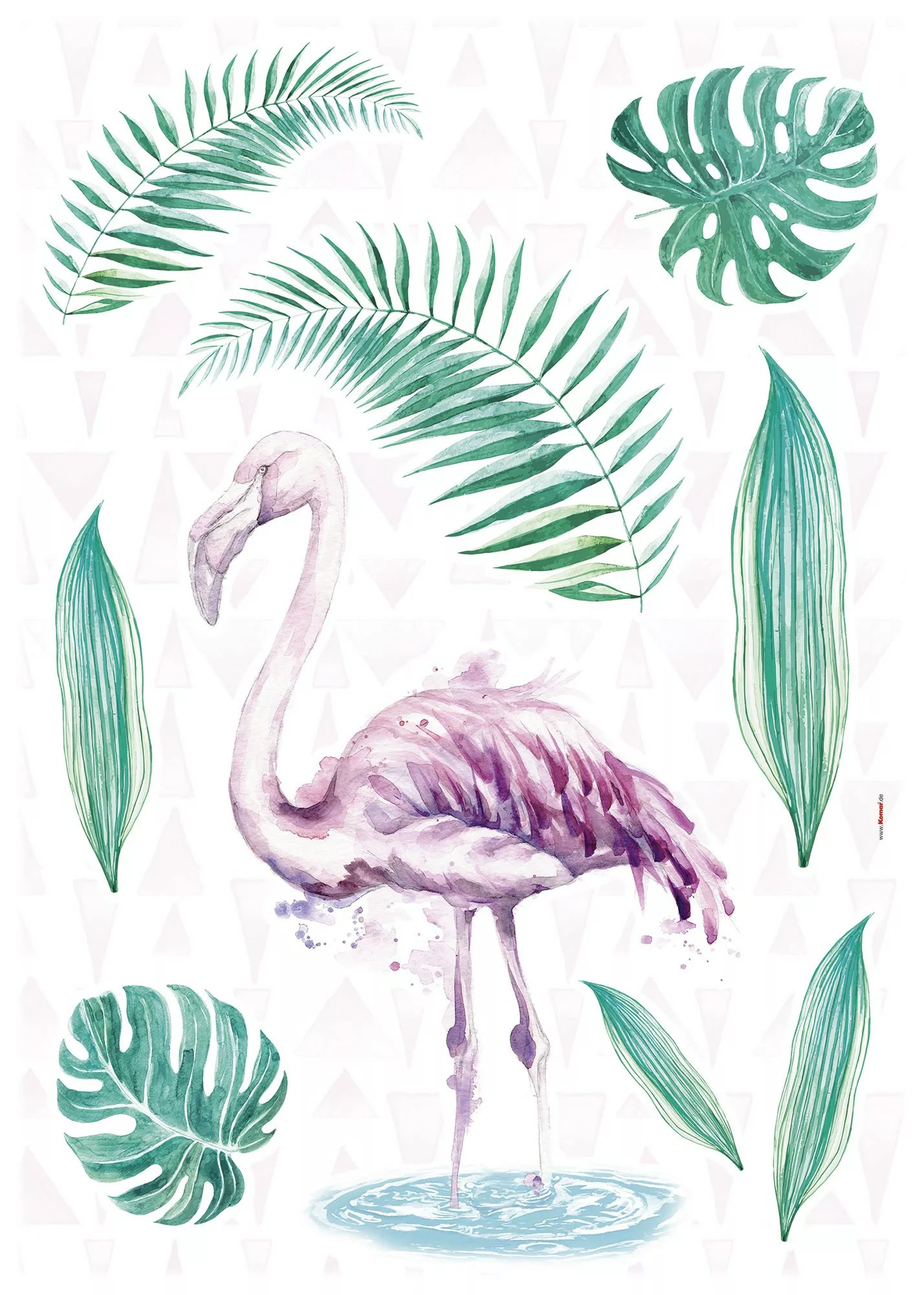 Wandtattoo Flamingo günstig online kaufen