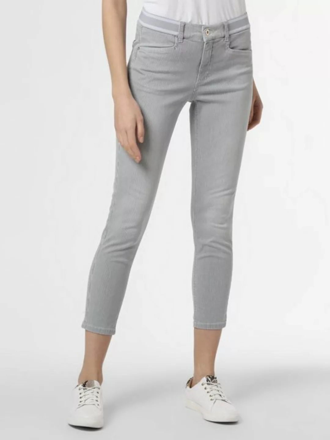 ANGELS 7/8-Jeans Jeans Ornella Sporty mit Streifen mit Label-Applikationen günstig online kaufen