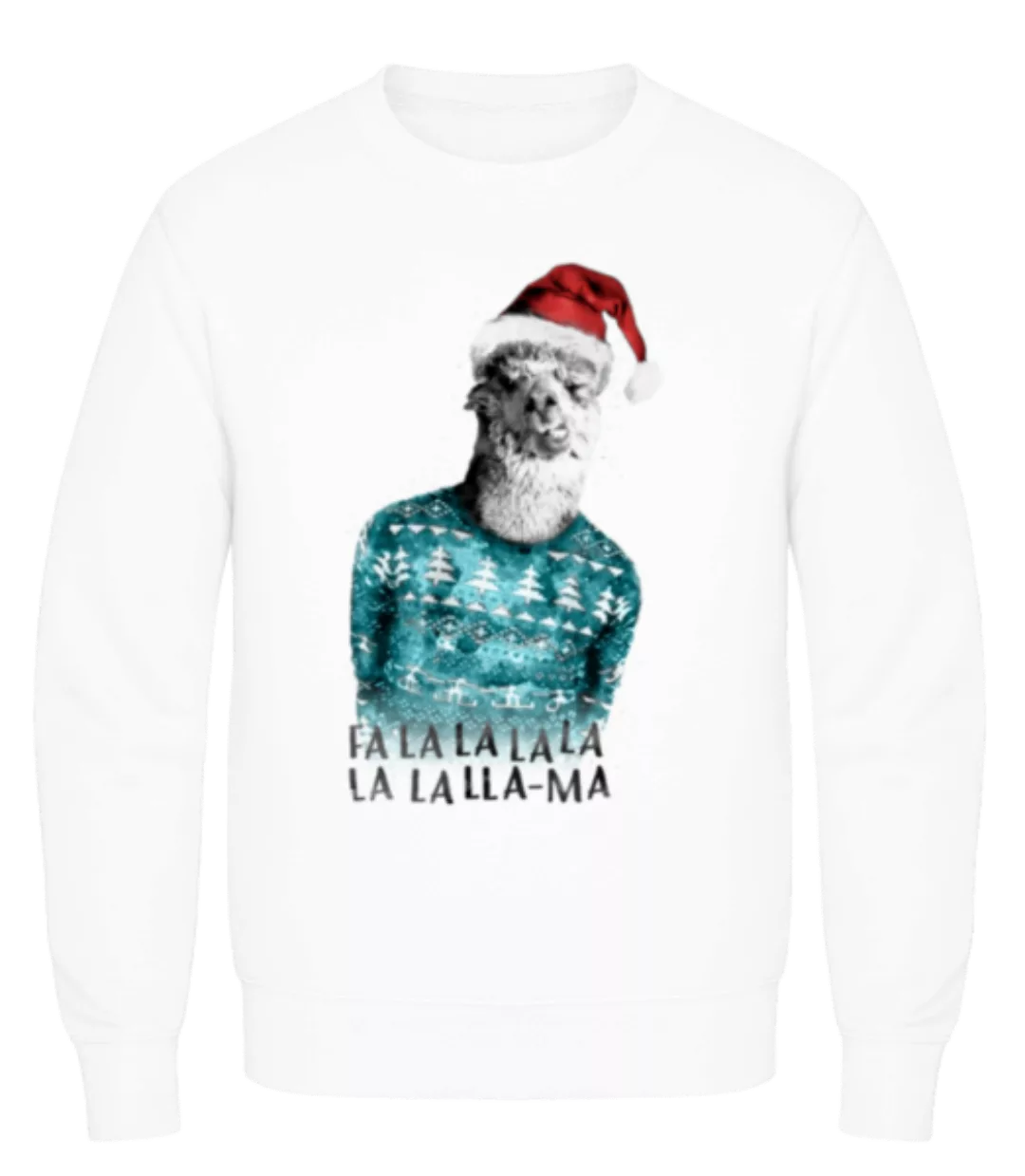 Weihnachts Lama · Männer Pullover günstig online kaufen
