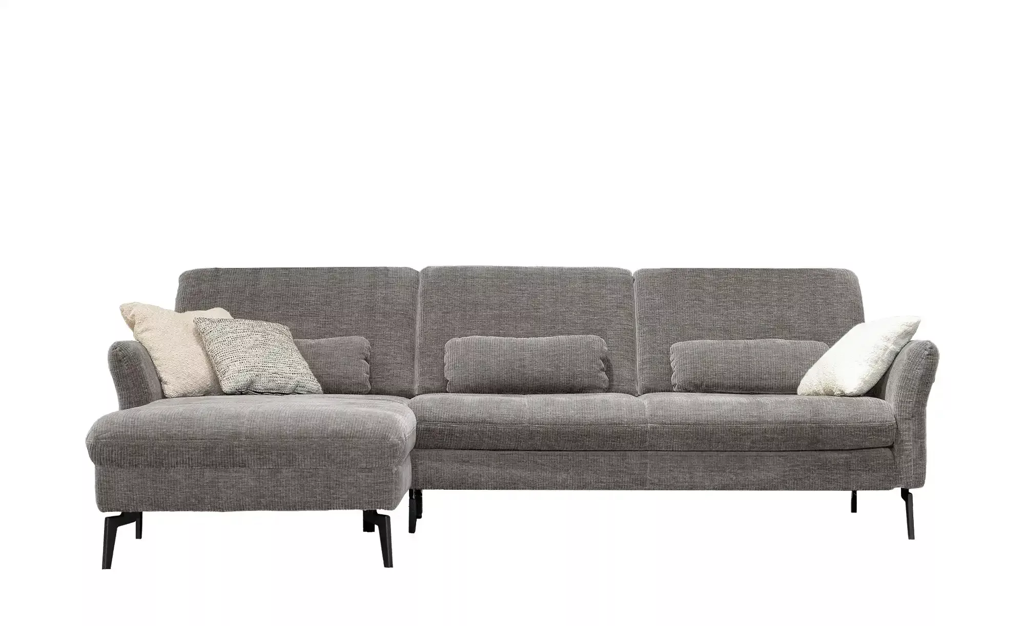 meinSofa Ecksofa Cord DANTE ¦ grau ¦ Maße (cm): B: 280 H: 91 T: 179.0 Polst günstig online kaufen