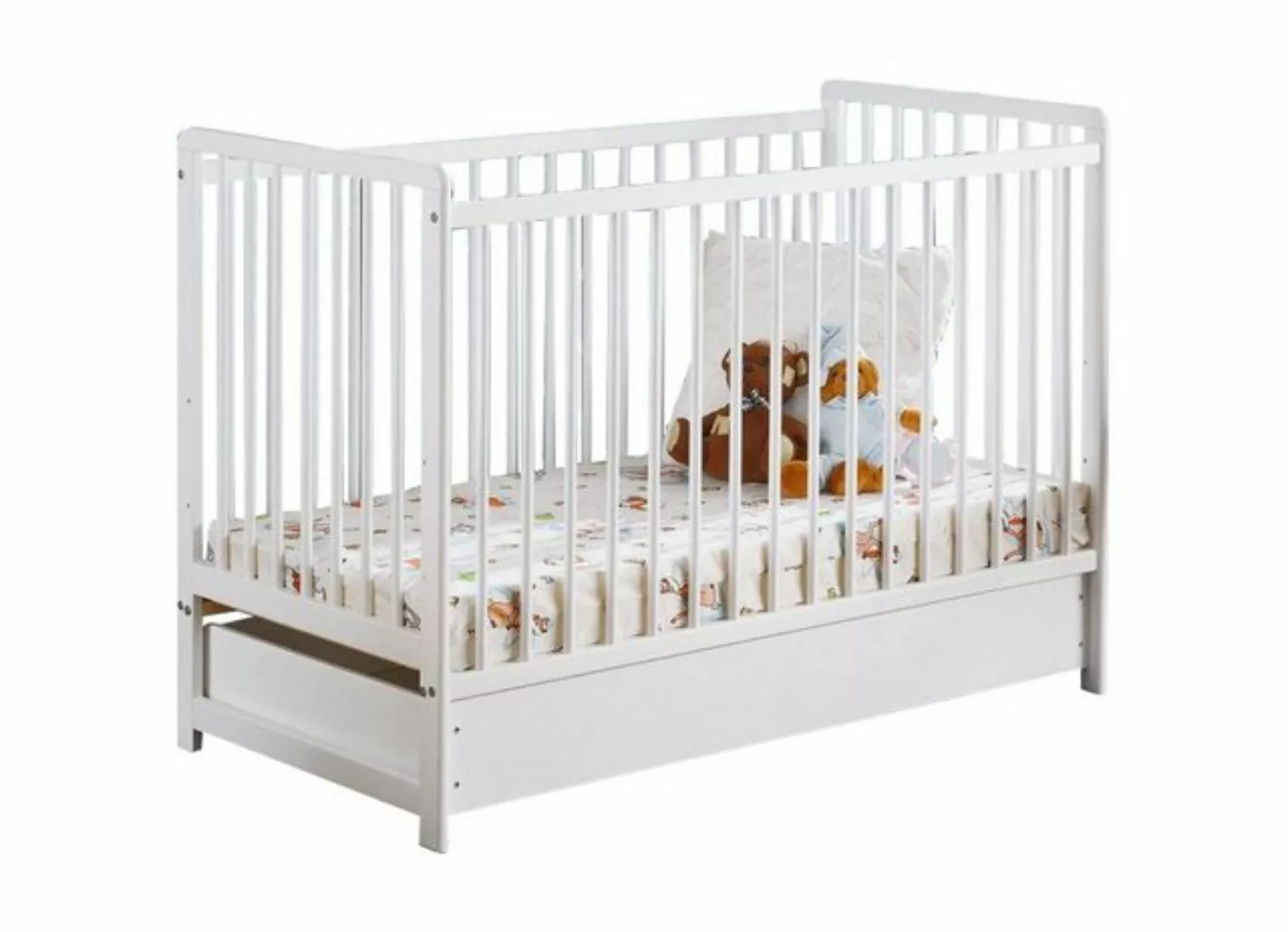 JVmoebel Kinderbett Design Moderne Babybett Neu Luxus Holz Möbel, Made in E günstig online kaufen