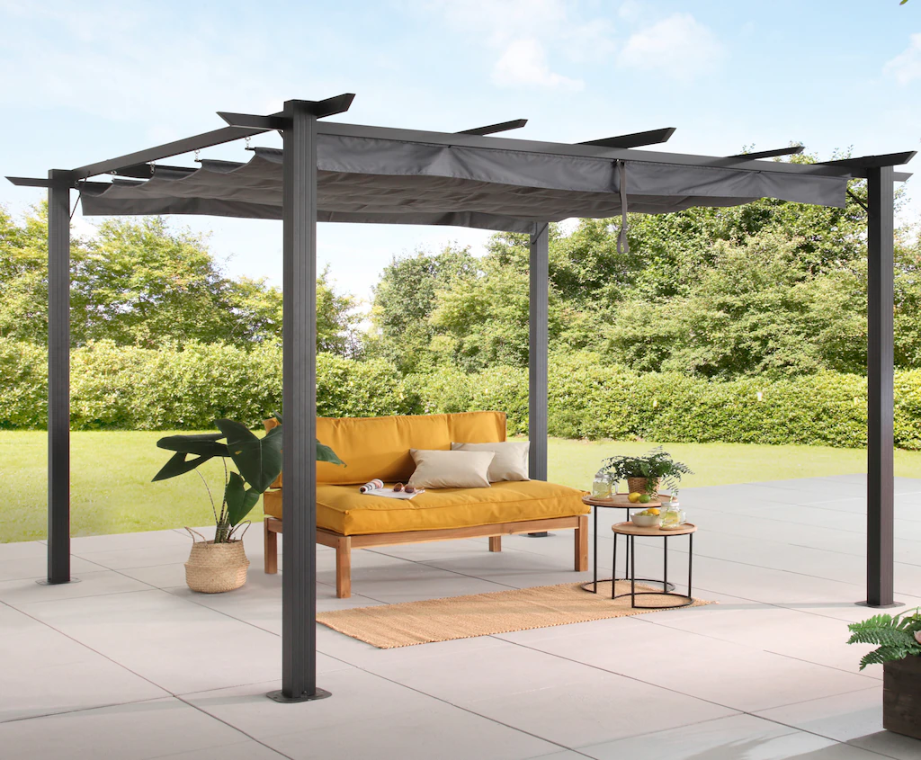 KONIFERA Pavillon "Pergola Tilos", BxTxH: 400x300x216 cm günstig online kaufen