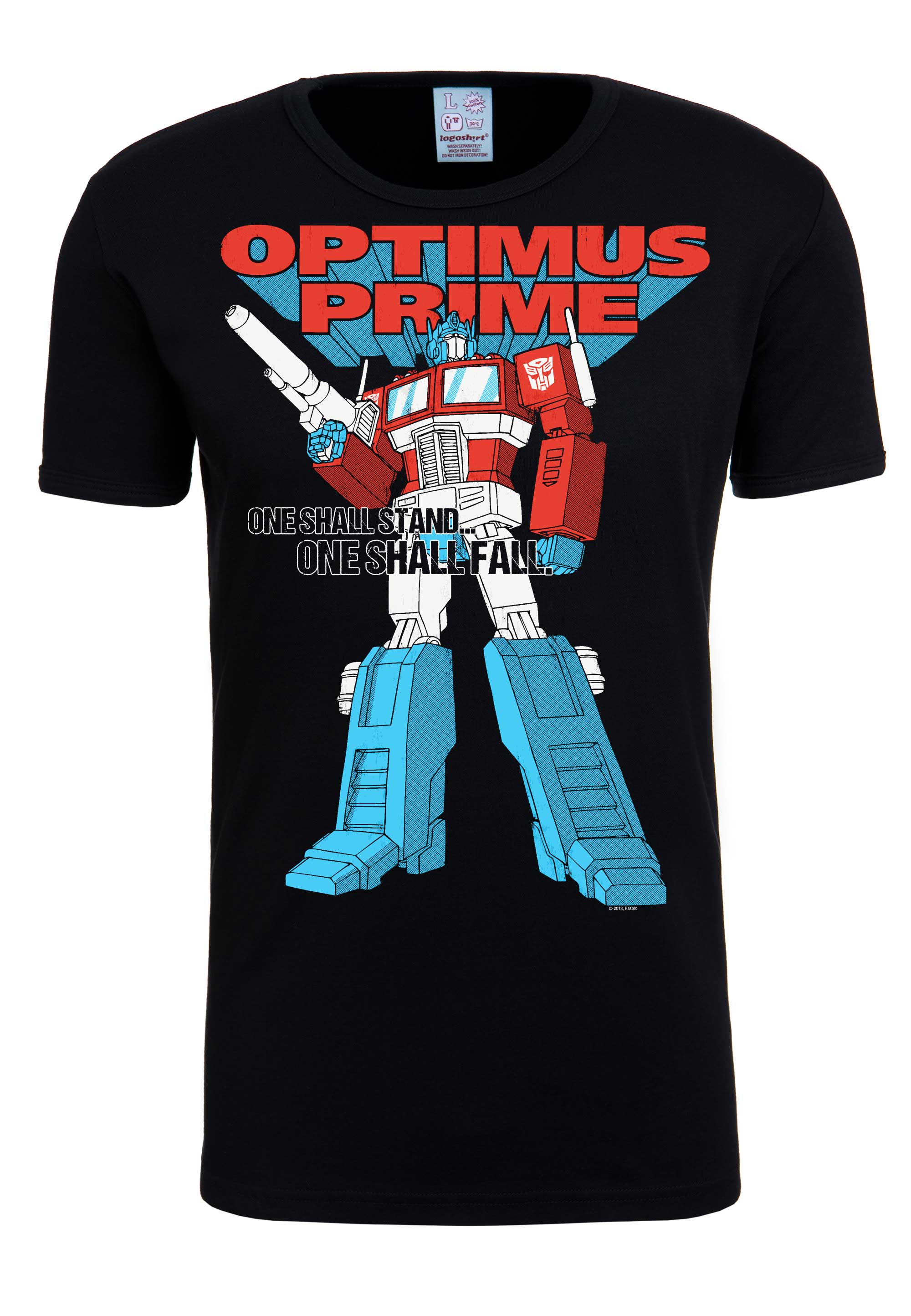 LOGOSHIRT T-Shirt "Optimus Prime - One Shall Stand", mit lizenziertem Origi günstig online kaufen