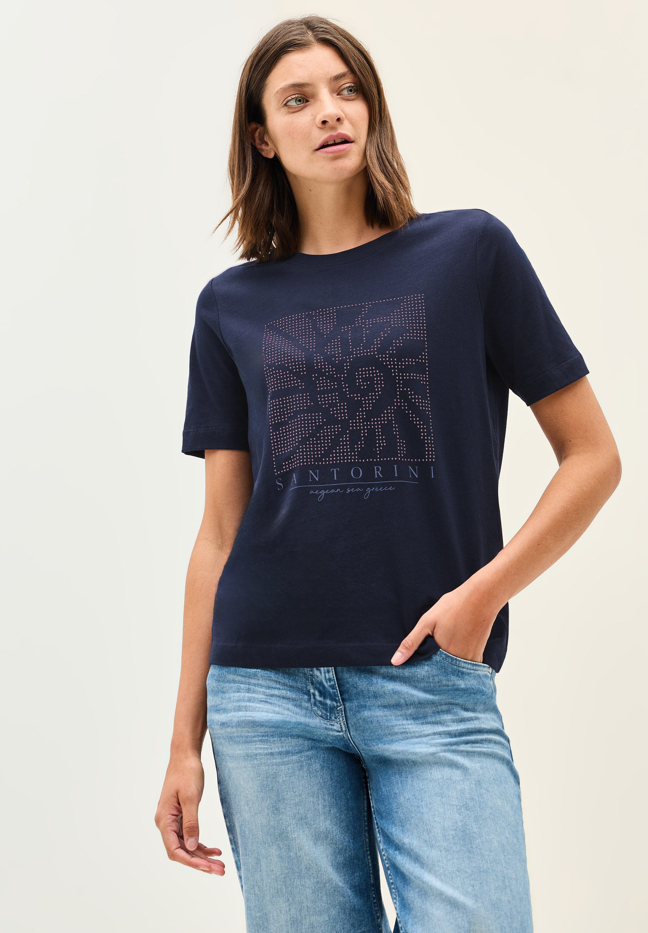 Cecil Print-Shirt, Feel Good Fit günstig online kaufen