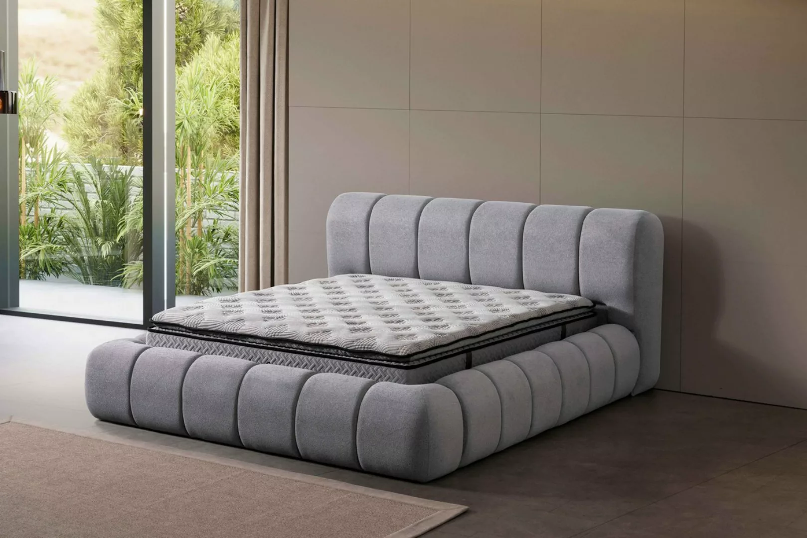 Özberk Boxspringbett Bubble-160 (160 x 200 cm, 7-St., 7-Teilig), Boxspringb günstig online kaufen