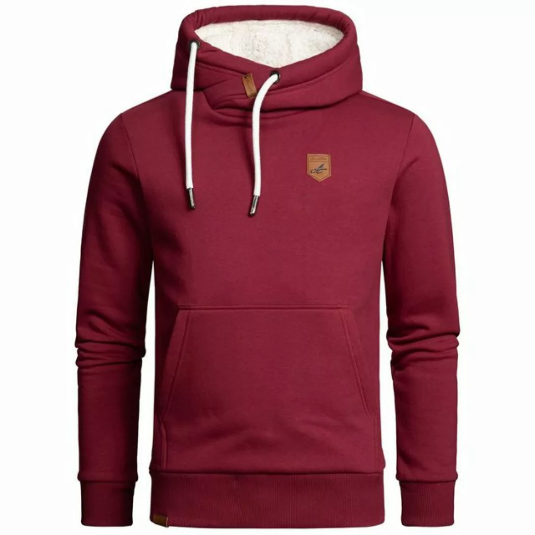 Amaci&Sons Kapuzenpullover YONKERS Kapuzenpullover mit Plüsch-Kapuze Herren günstig online kaufen