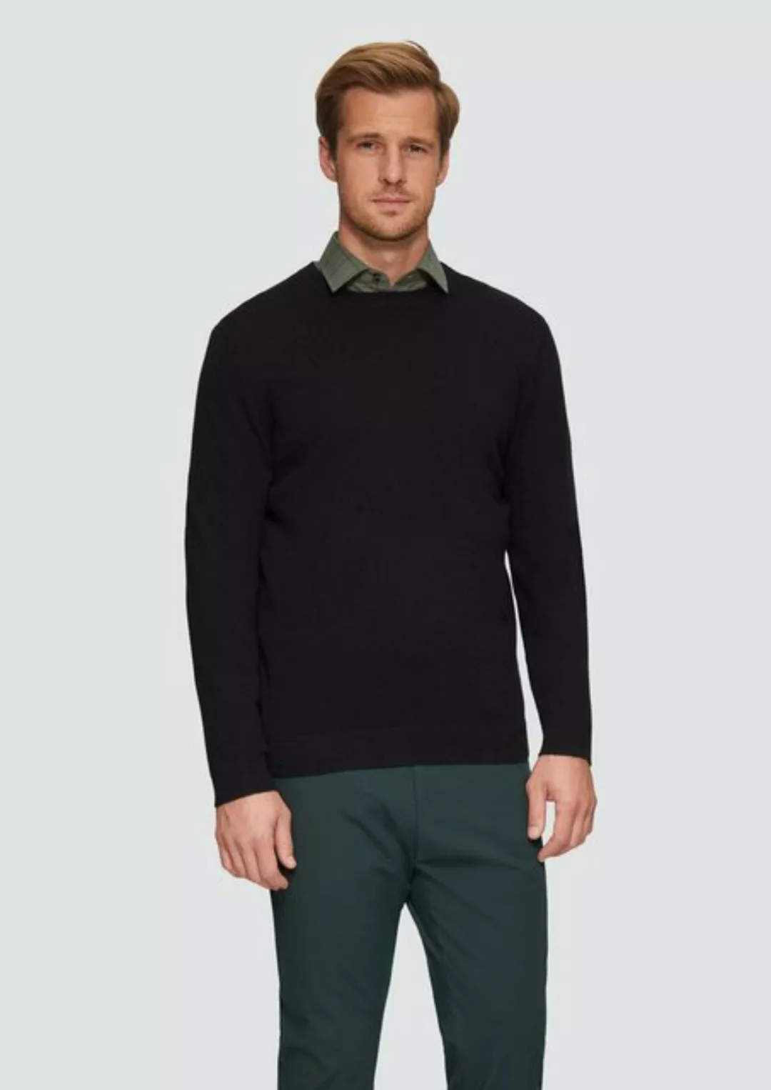 s.Oliver BLACK LABEL Strickpullover Strickpullover aus Kaschmir günstig online kaufen