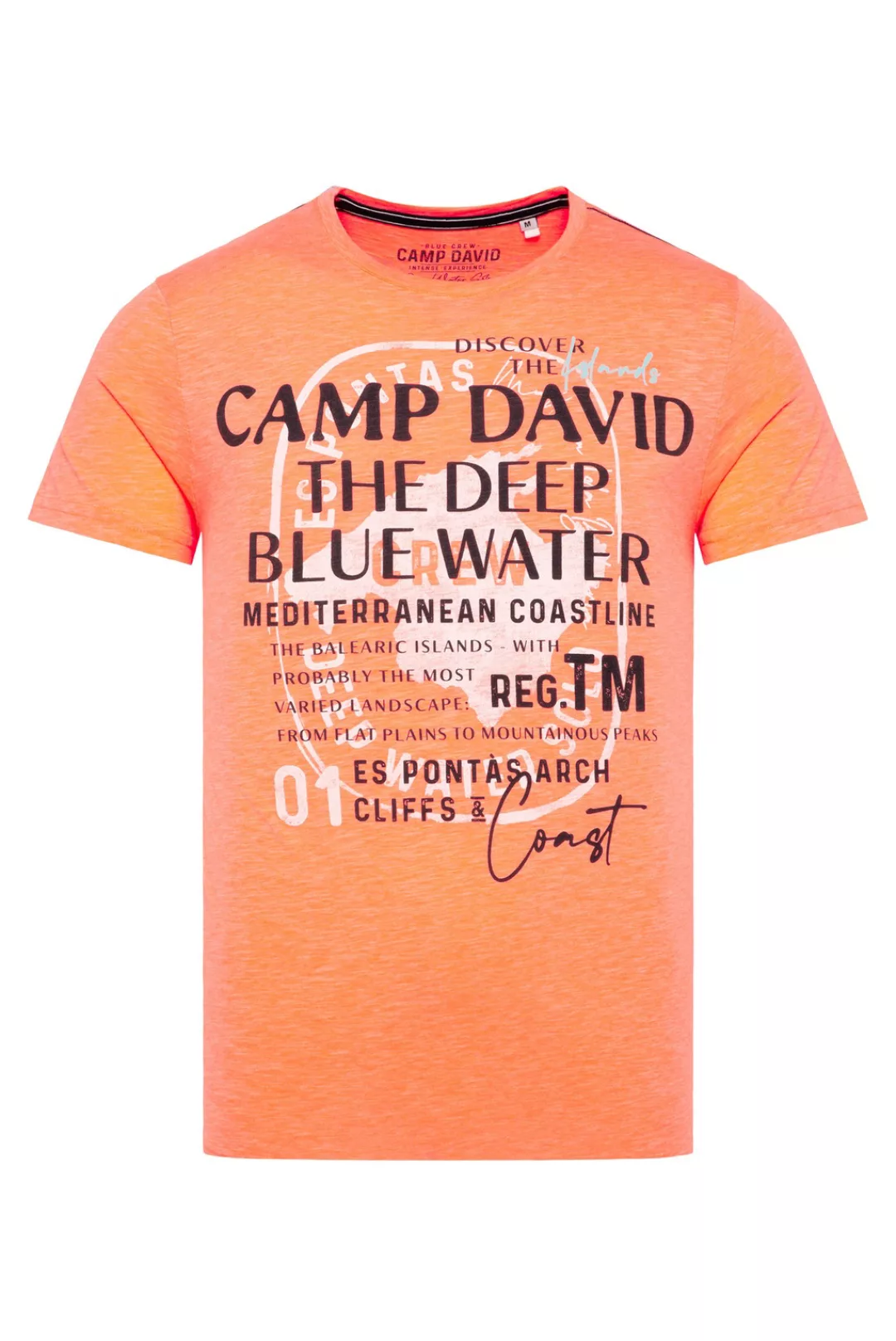 CAMP DAVID Rundhalsshirt, mit Baumwolle günstig online kaufen