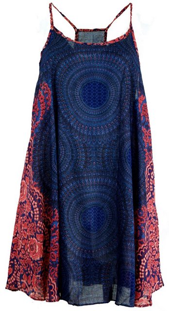 Guru-Shop Midikleid Boho Mandala Minikleid, Trägerkleid,.. alternative Bekl günstig online kaufen