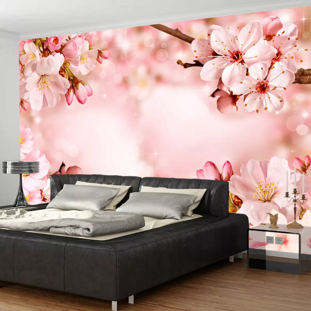 Selbstklebende Fototapete - Magical Cherry Blossom günstig online kaufen