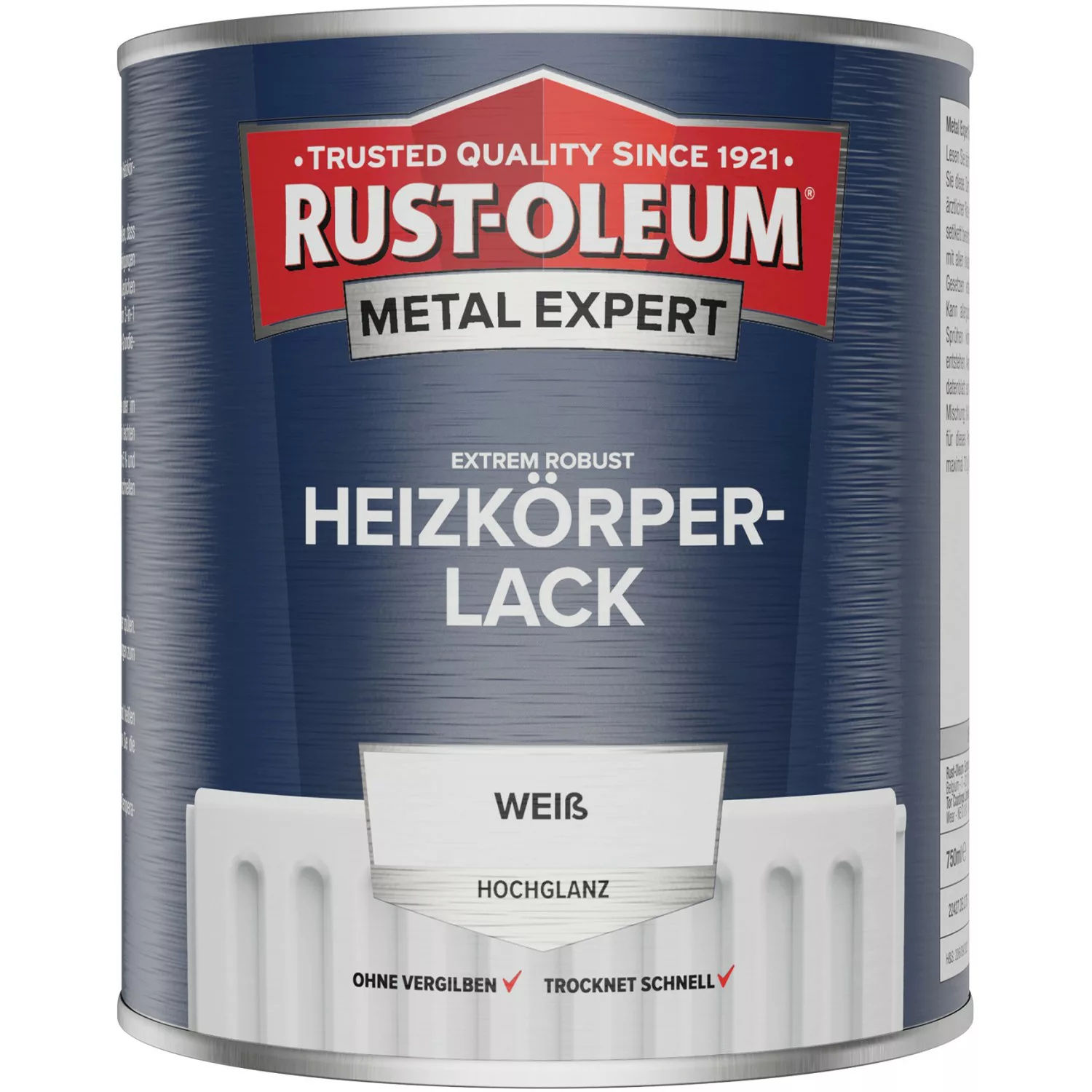 Rust-Oleum Metal Expert Heizkörperlack Hochglanz Weiß 750 ml günstig online kaufen