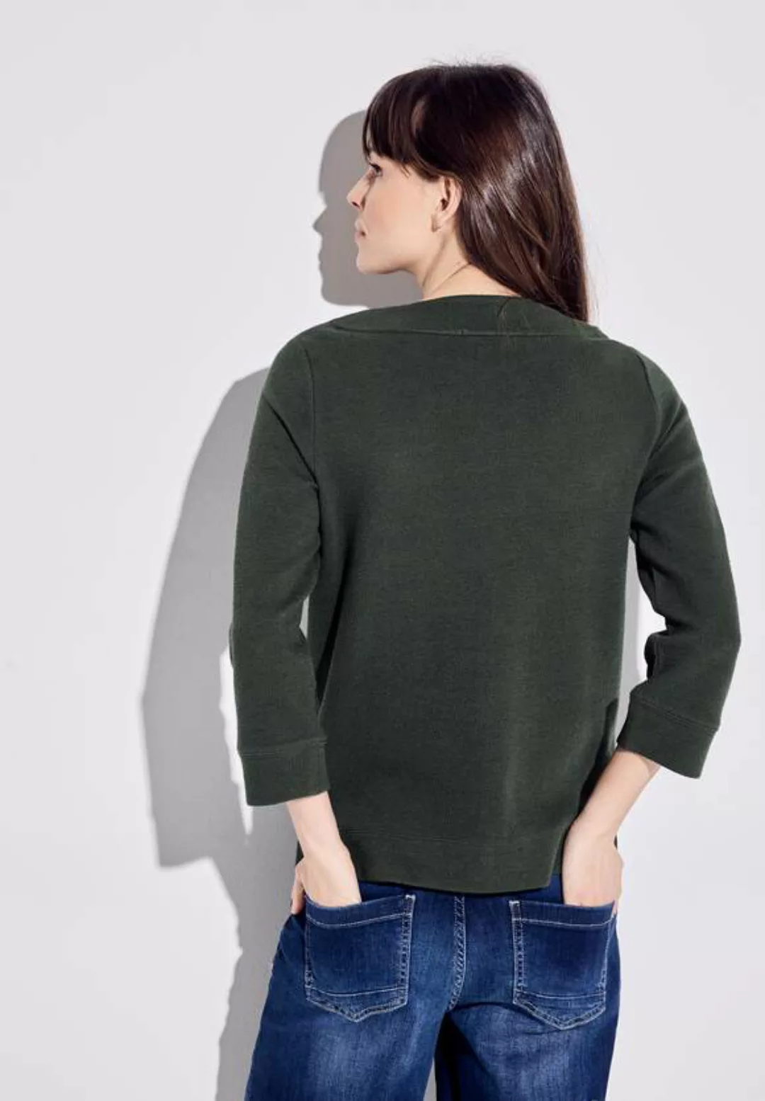 Struktur Sweatshirt günstig online kaufen