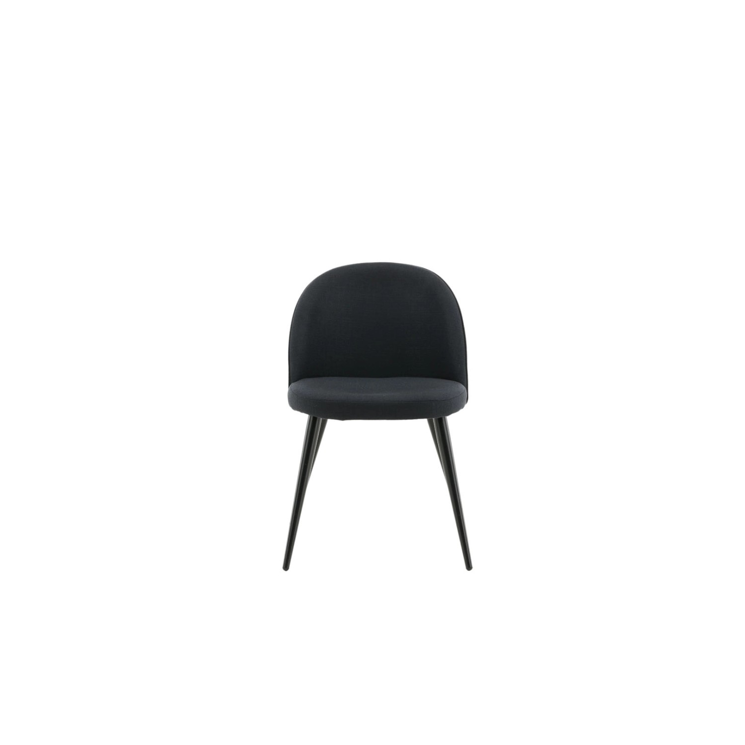 ebuy24 Velvet Esszimmerstuhl Schwarz günstig online kaufen