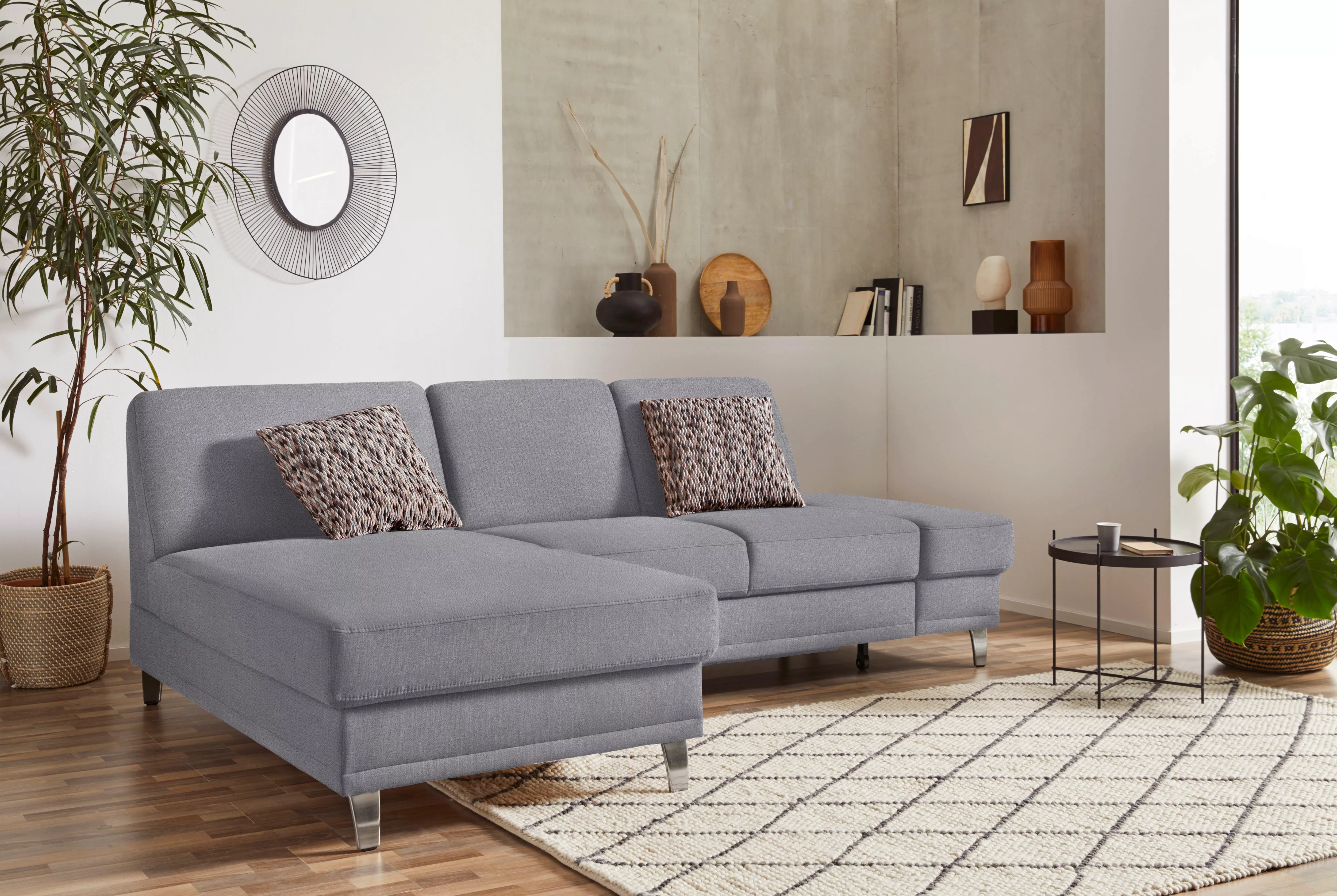 sit&more Ecksofa Clio L-Form, wahlweise mit Bettfunktion oder Vorziehsitz u günstig online kaufen