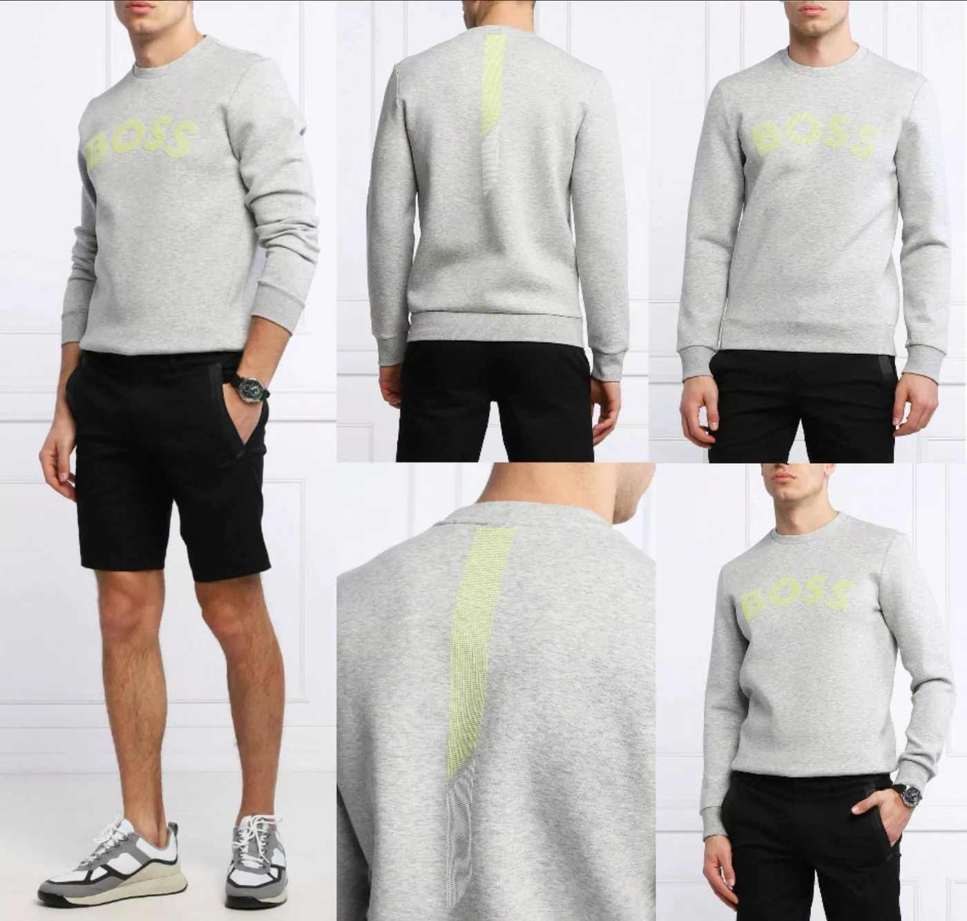 BOSS Sweatshirt HUGO BOSS Salbo Iconic Pullover Sweater Sweatshirt Jumper S günstig online kaufen