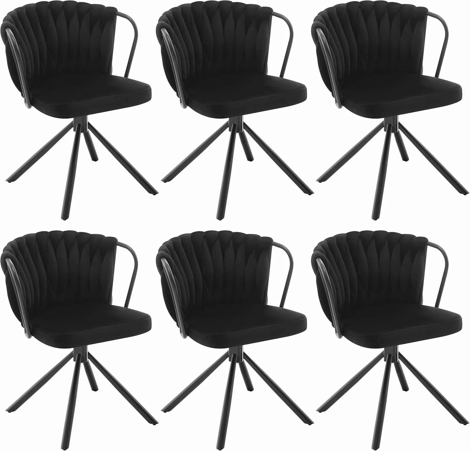 Woltu Polsterstuhl (6 St), Esszimmerstühle drehbar, günstig online kaufen