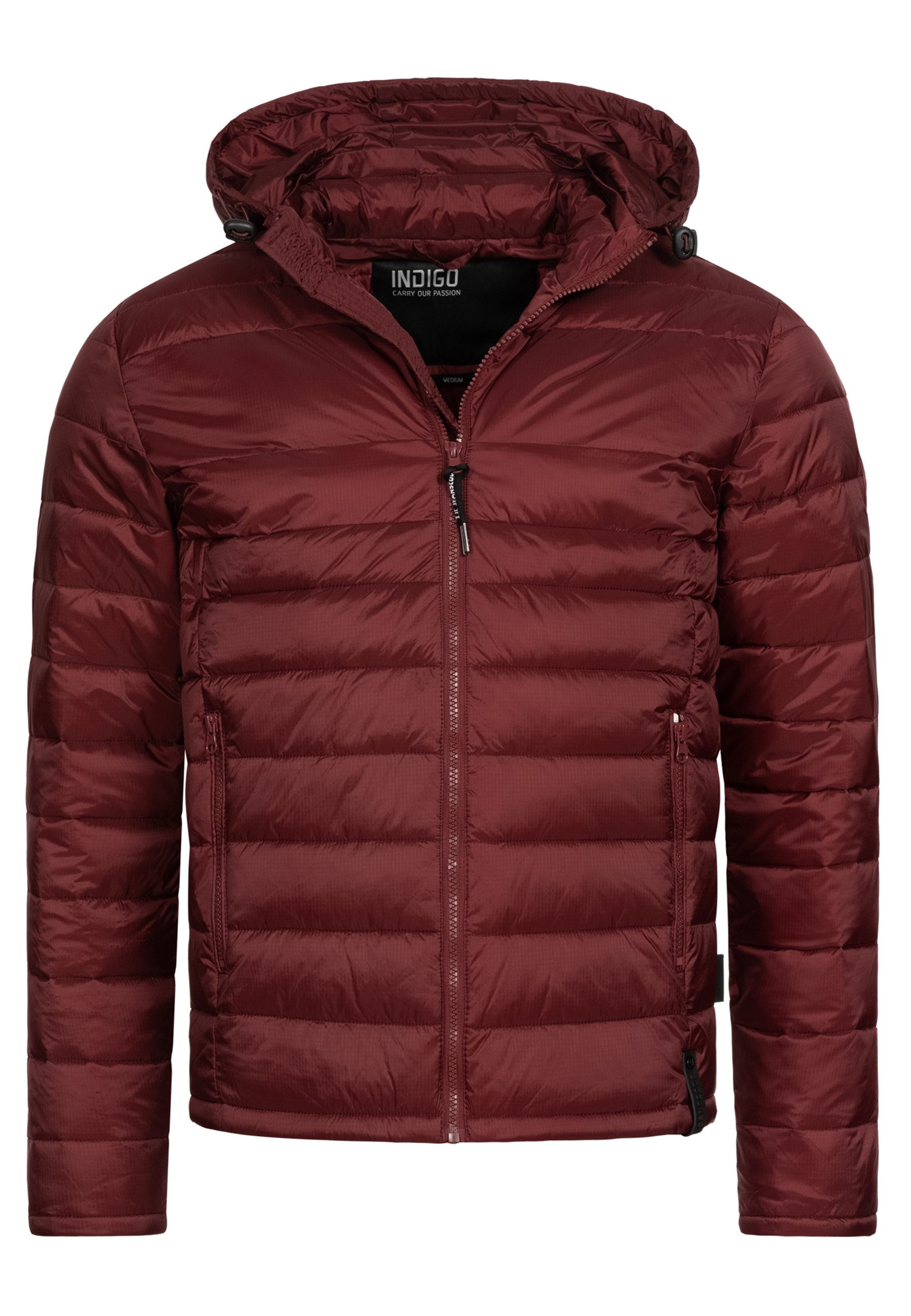 Indicode Sommerjacke Hampshire mit elastischen Bündchen günstig online kaufen