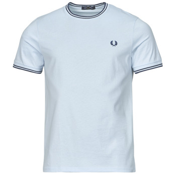 Fred Perry T-Shirt M1588 Hellblau V08 - Größe XL günstig online kaufen