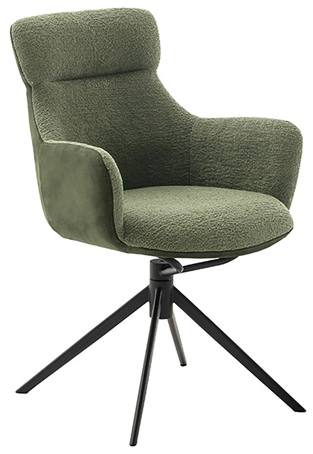 MCA furniture Esszimmerstuhl "PELION", Feingewebe, (2er-Set), drehbar 360, günstig online kaufen