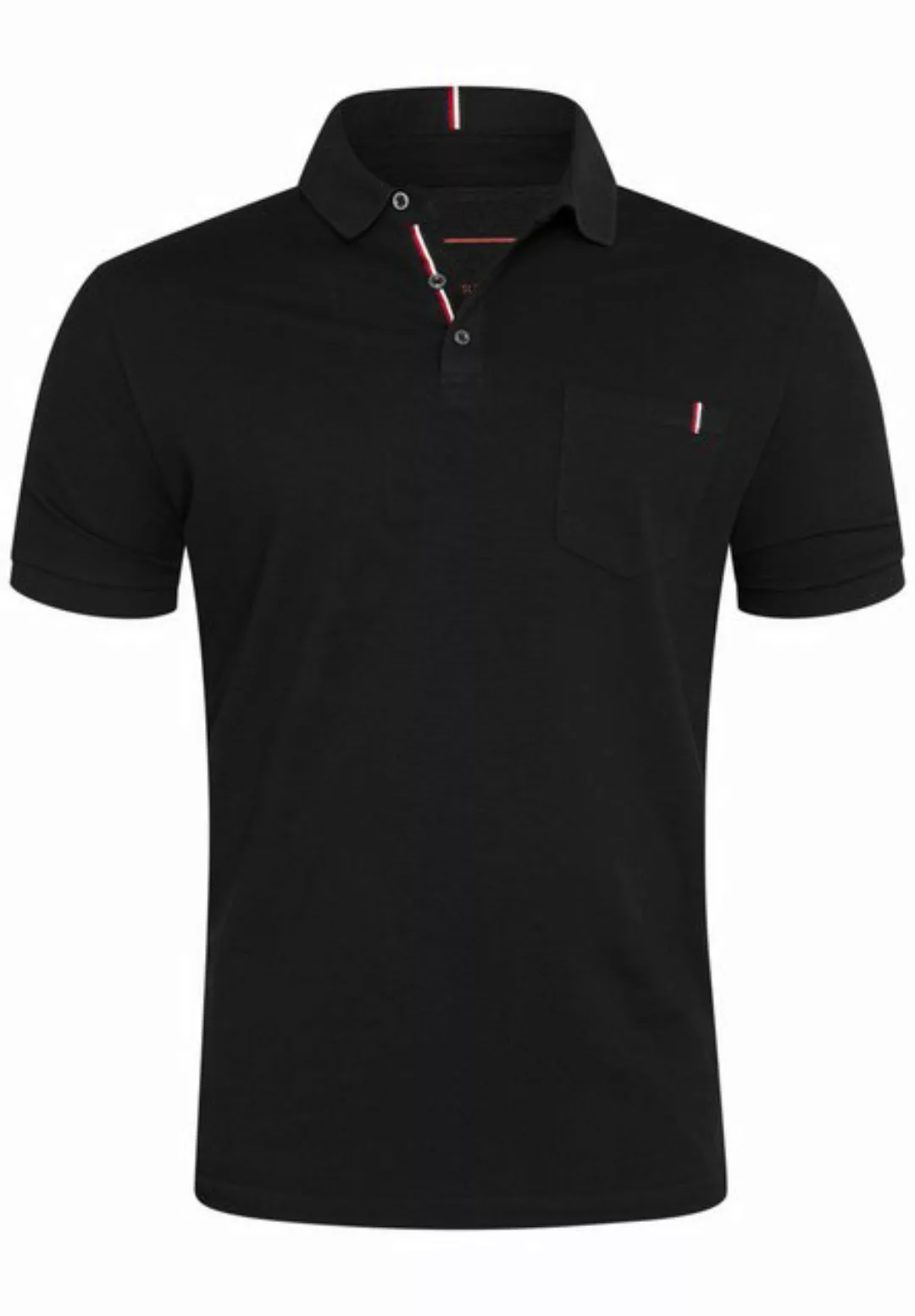 Rello & Reese Poloshirt RRGALENA Herren Kurzarm Polo-Hemd T-Shirt in Piqué- günstig online kaufen