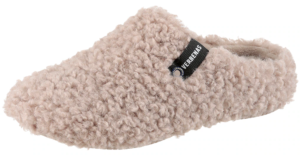 VERBENAS Pantoffel, Hausschuh, Homeslipper, Clog in kuscheliger Optik günstig online kaufen