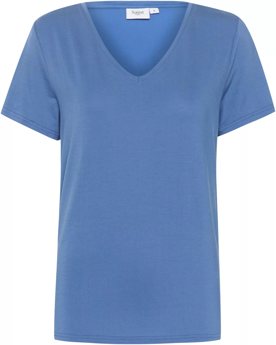 Saint Tropez Kurzarmshirt "AdeliaSZ V-N T-Shirt" günstig online kaufen