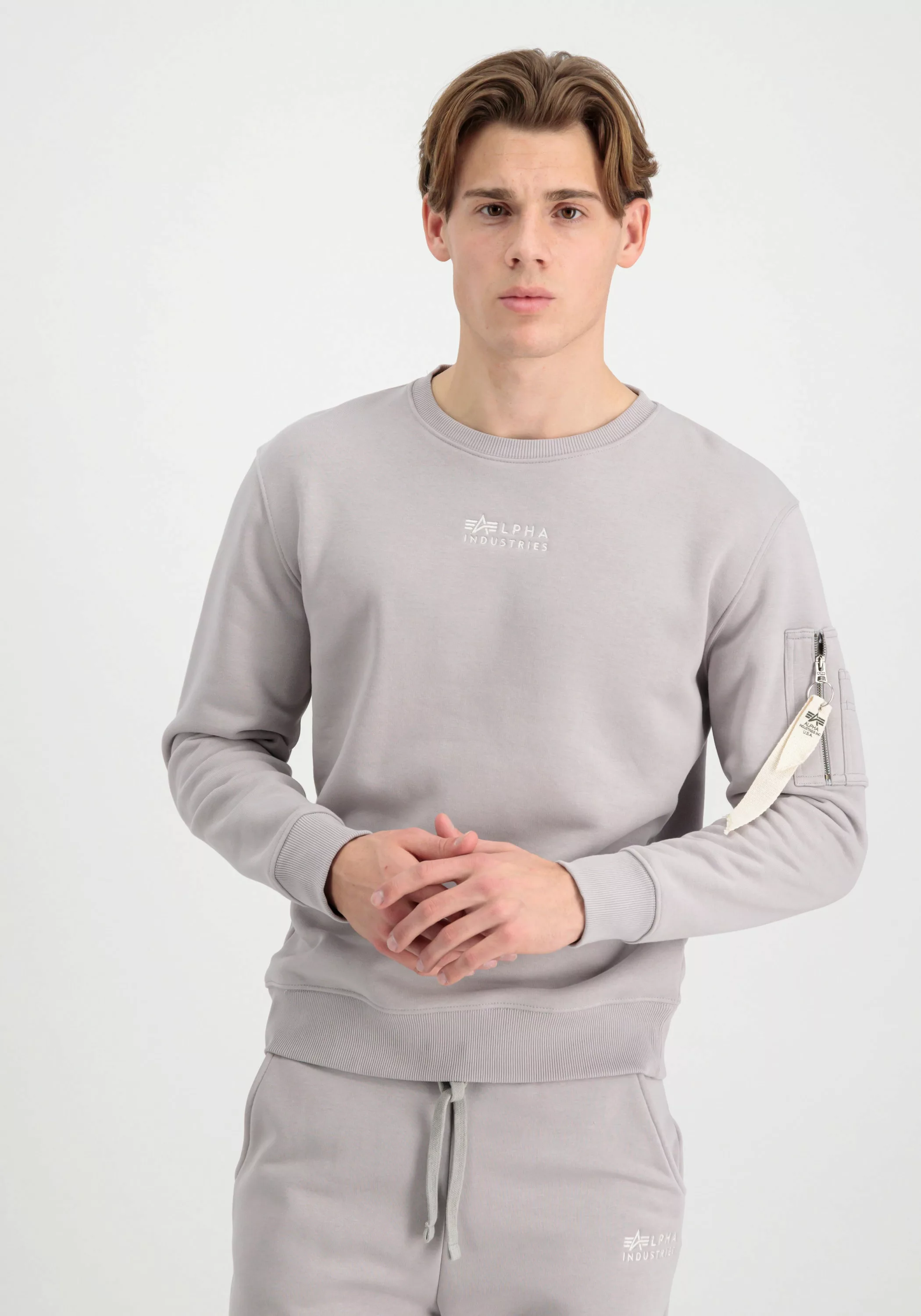 Alpha Industries Sweater "ALPHA INDUSTRIES Men - Sweatshirts Organics EMB S günstig online kaufen