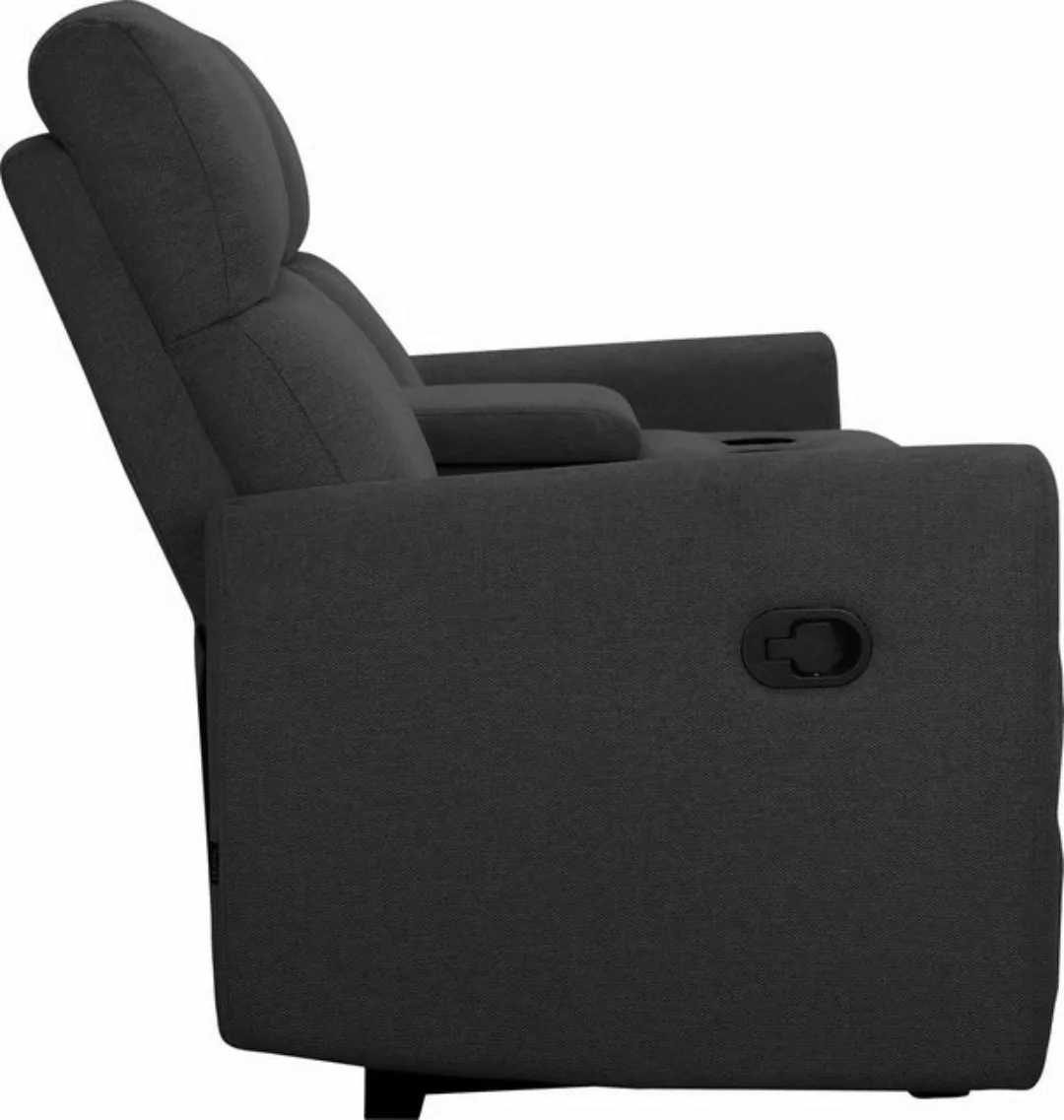 Home affaire 2-Sitzer Daoulas, 2er-Kinosofa, TV-Sessel, Multimedia-Sofa, Ki günstig online kaufen