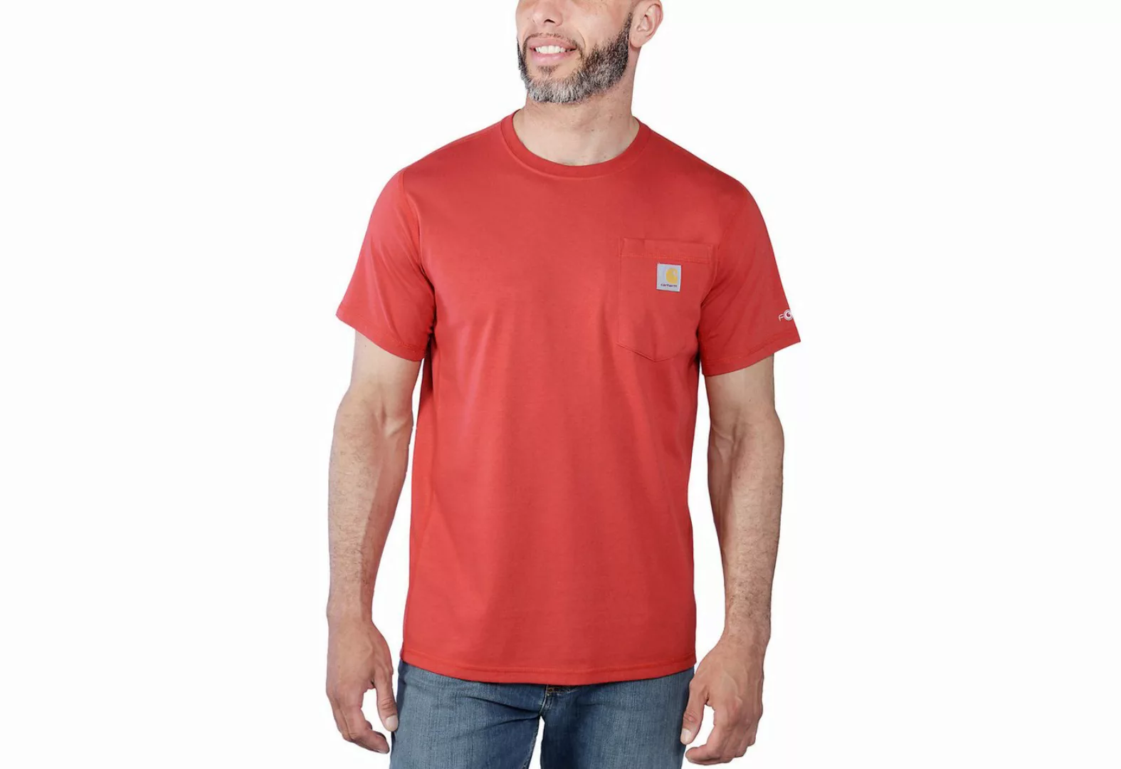 Carhartt T-Shirt Force Flex Pocket Relaxed Fit günstig online kaufen