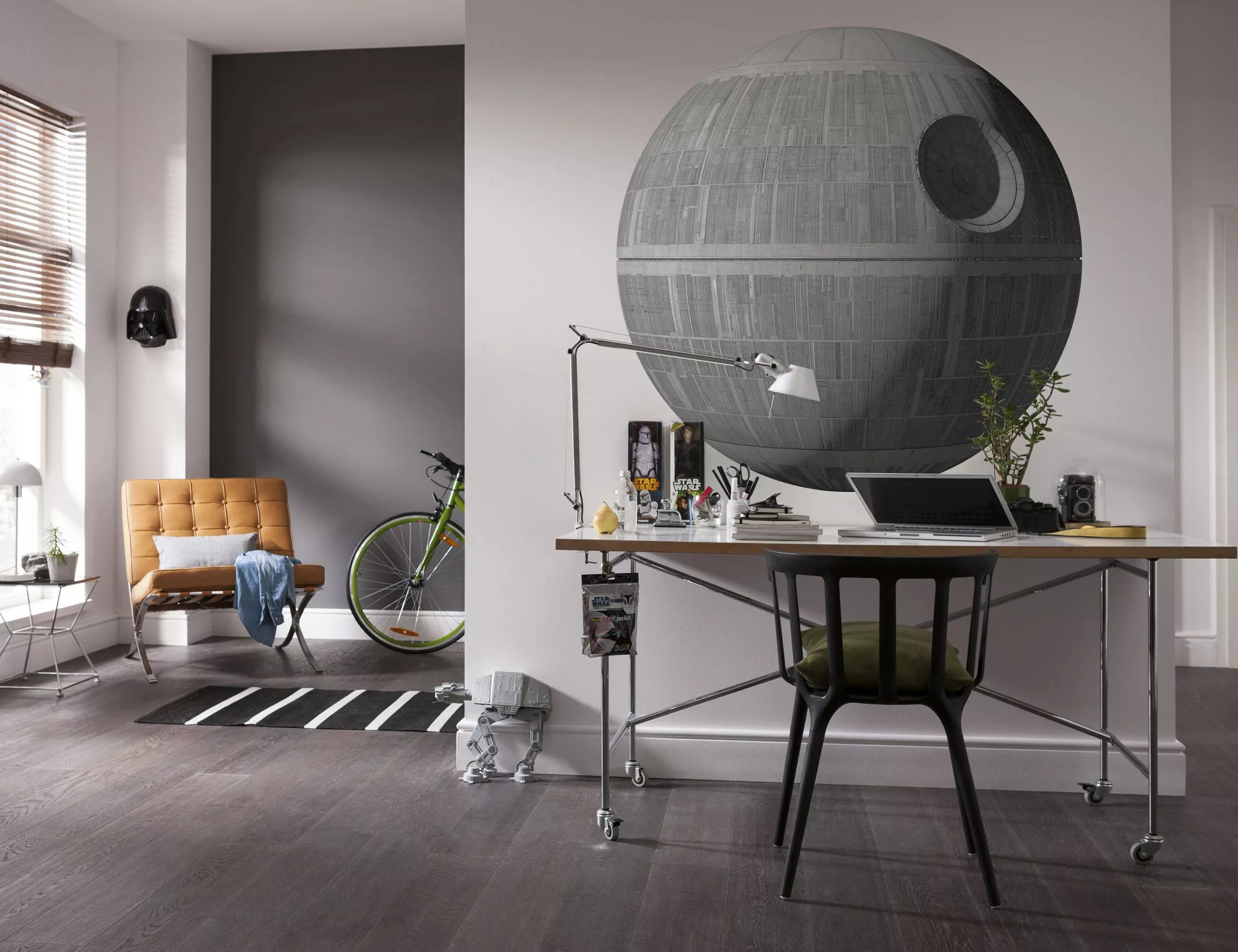 Komar Vliestapete »Star Wars XXL Death Star«, 127x127 cm (Breite x Höhe), s günstig online kaufen