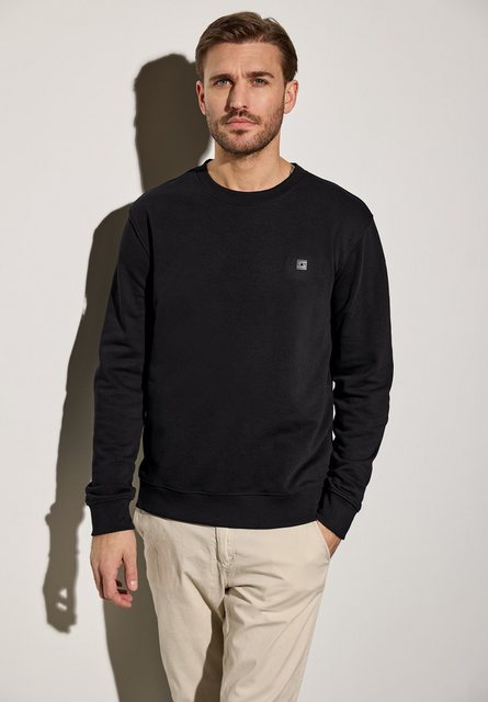 STREET ONE MEN Sweatshirt, im soften Baumwoll-Mix günstig online kaufen