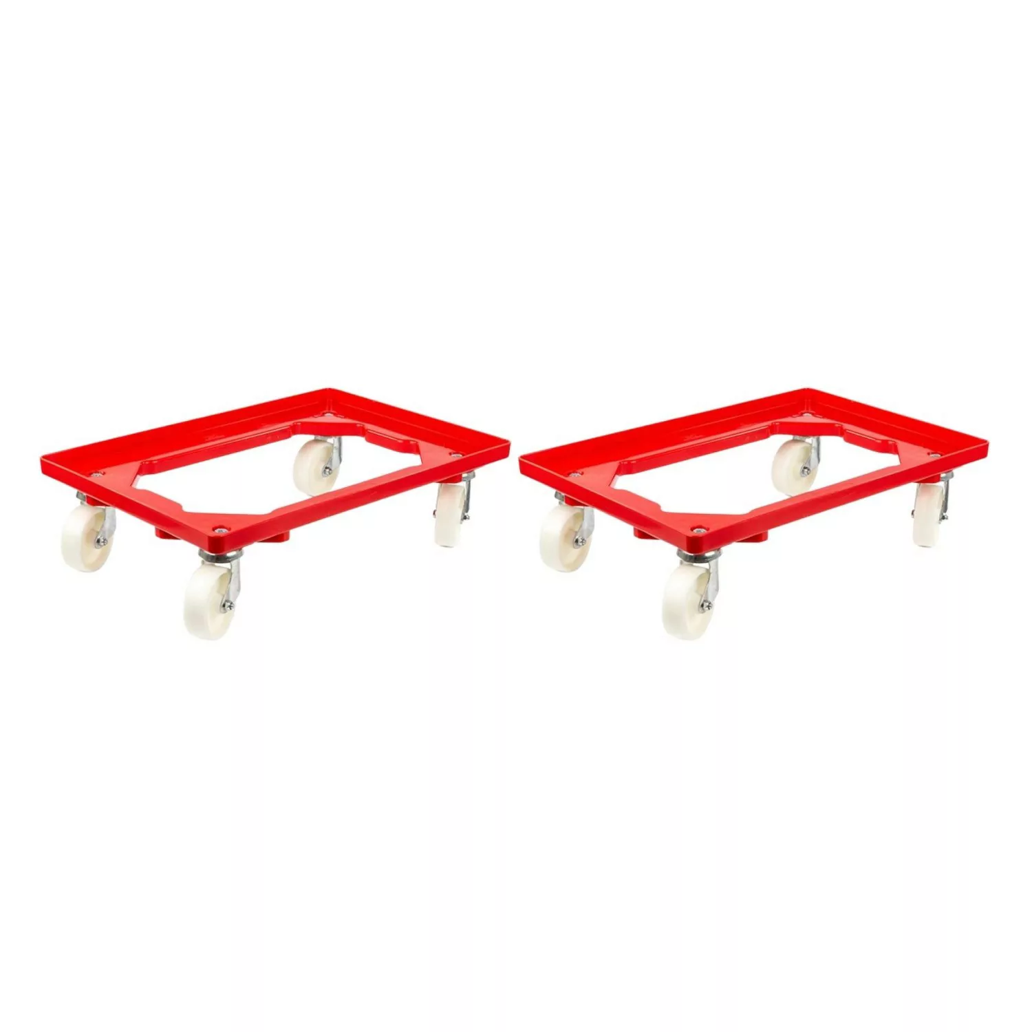 PROREGAL SparSet 2x Transportroller für Euroboxen 60 x 40 cm mit Kunststoff günstig online kaufen