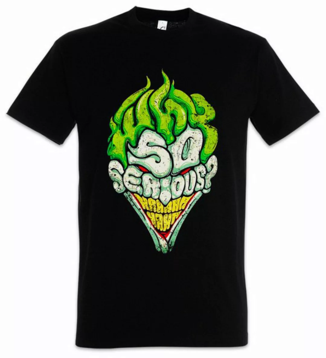 Urban Backwoods Print-Shirt Why So Serious Herren T-Shirt Gotham TV City Da günstig online kaufen