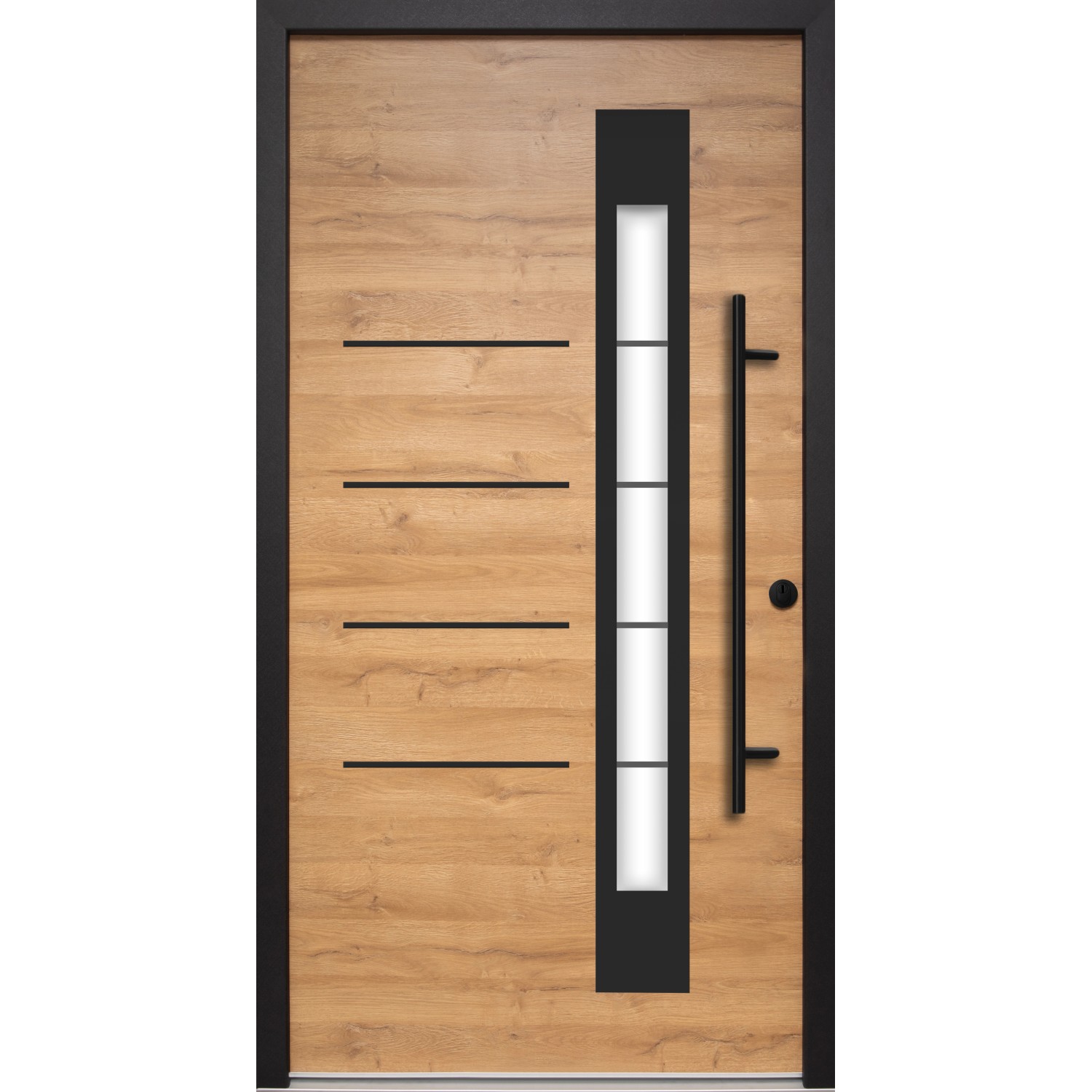 Splendoor Sicherheitshaustür Thermospace Berlin Prime RC2 110 cm x 210 cm R günstig online kaufen