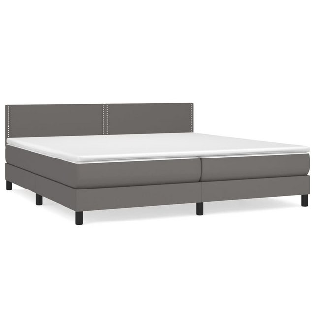 vidaXL Boxspringbett Bett Boxspringbett mit Matratze Kunstleder (200 x 200 günstig online kaufen