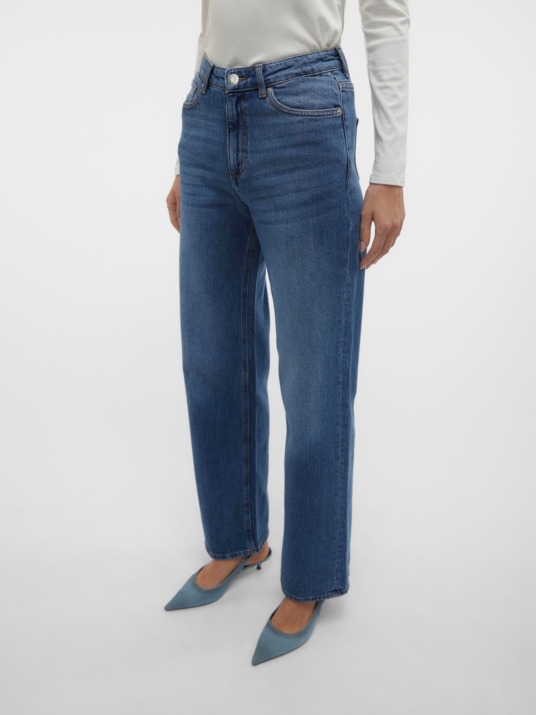 Vero Moda High-waist-Jeans VMTESSA HR WIDE günstig online kaufen