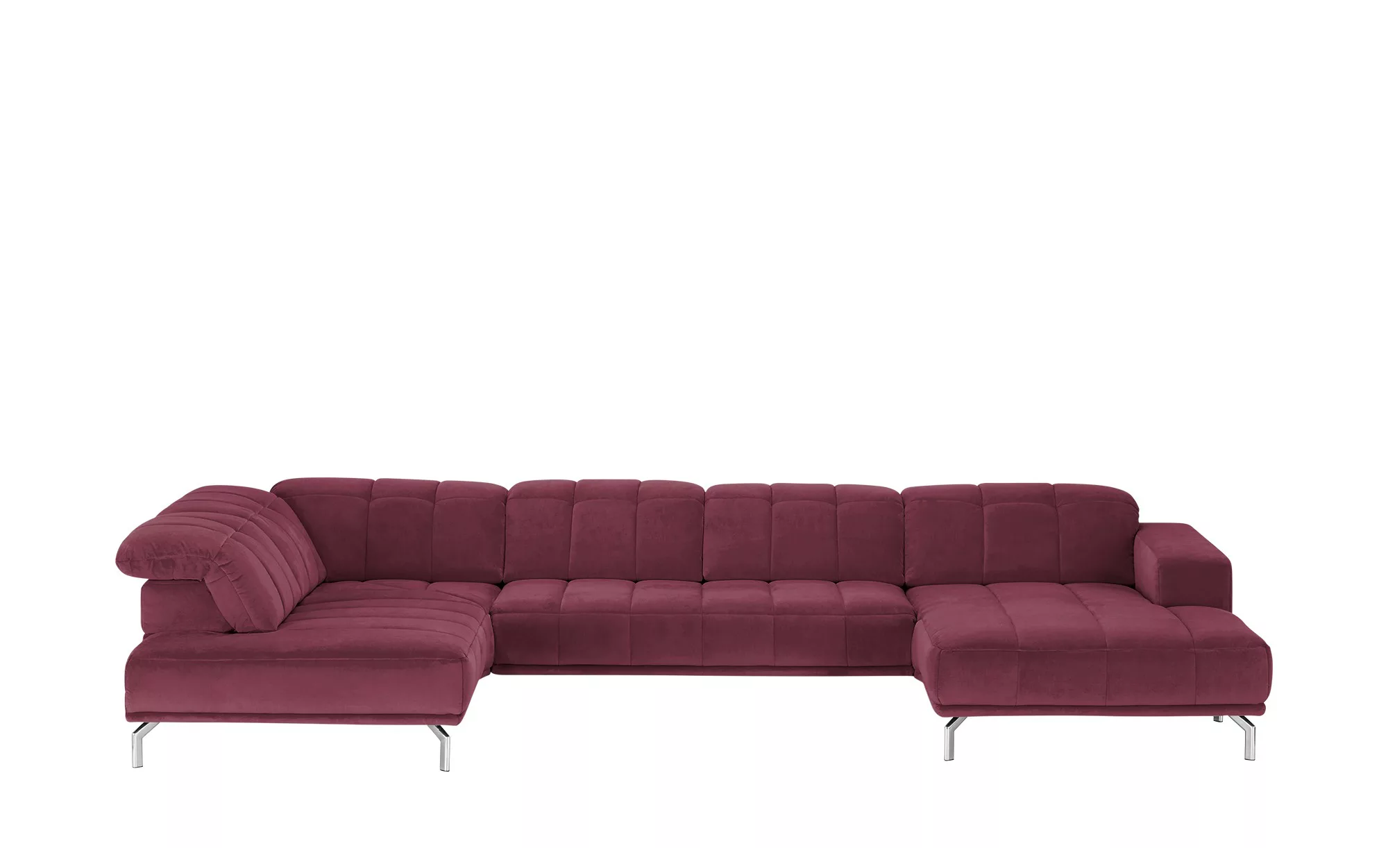 Lounge Collection Wohnlandschaft  Sarina ¦ rot ¦ Maße (cm): B: 383 H: 75 T: günstig online kaufen