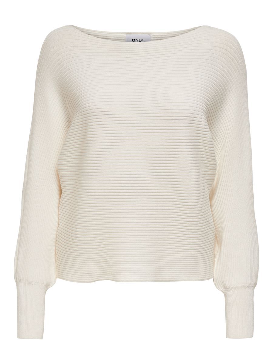 ONLY Strickpullover Kurzer Stretch Strickpullover Langarm Sweater ONLADALIN günstig online kaufen
