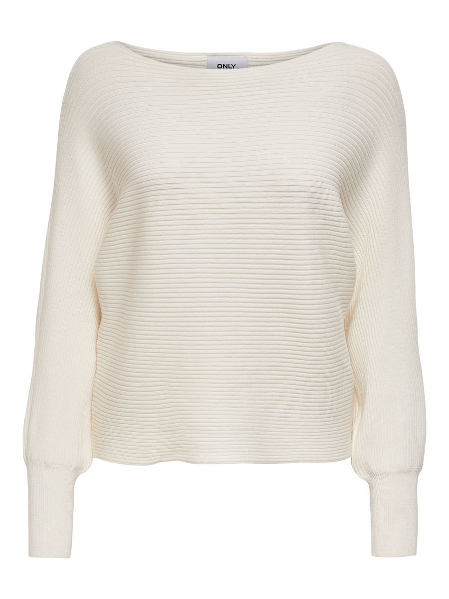 ONLY Kurz Strickpullover Damen White günstig online kaufen