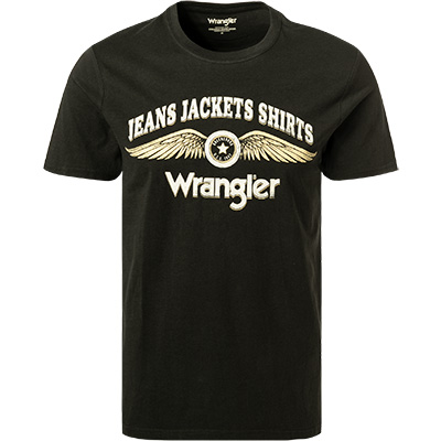 Wrangler T-Shirt faded black W7J0D3XV6 günstig online kaufen