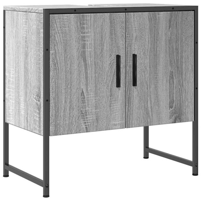 vidaXL Badezimmerspiegelschrank Waschbeckenunterschrank Grau Sonoma 60x33x6 günstig online kaufen