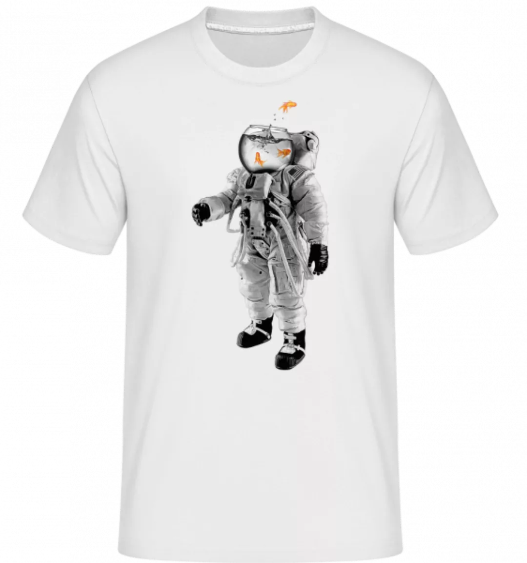 Goldfisch Astronaut · Shirtinator Männer T-Shirt günstig online kaufen