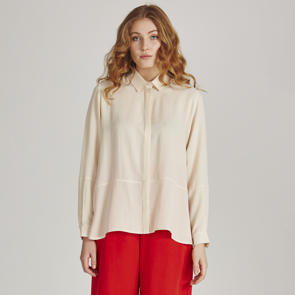 Damen Oversized Bluse Aus Lyocell (Tencel) "Ivy" günstig online kaufen