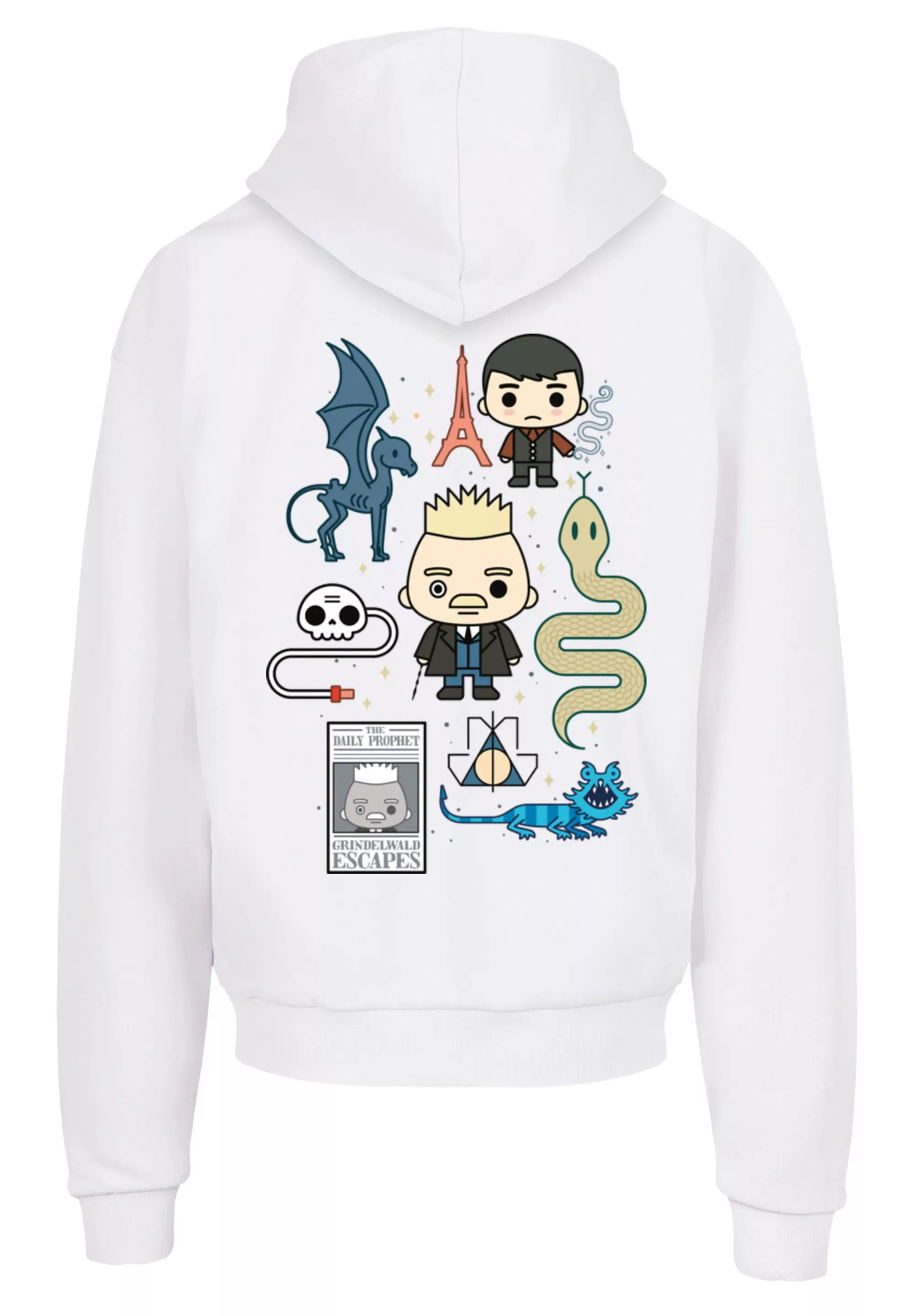 F4NT4STIC Kapuzenpullover "Phantastische Tierwesen 2 Chibi Grindelwald", Pr günstig online kaufen