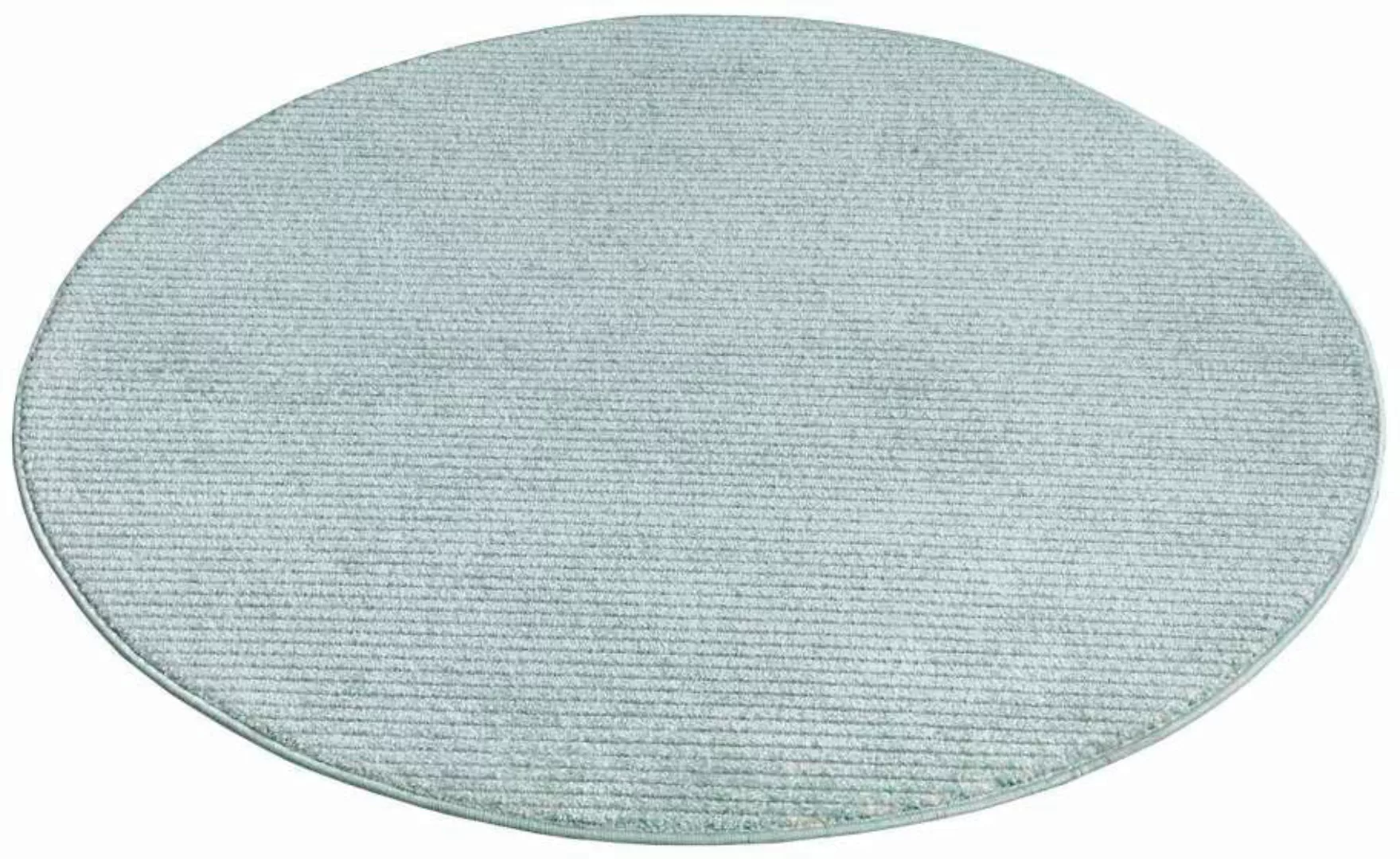 Carpet City Teppich »Friseé-Teppich FANCY900«, rund, Kurzflor, Einfarbig, 3 günstig online kaufen