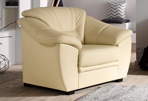 sit&more Sessel "Savona", NaturLEDER, inklusive komfortablem Federkern günstig online kaufen