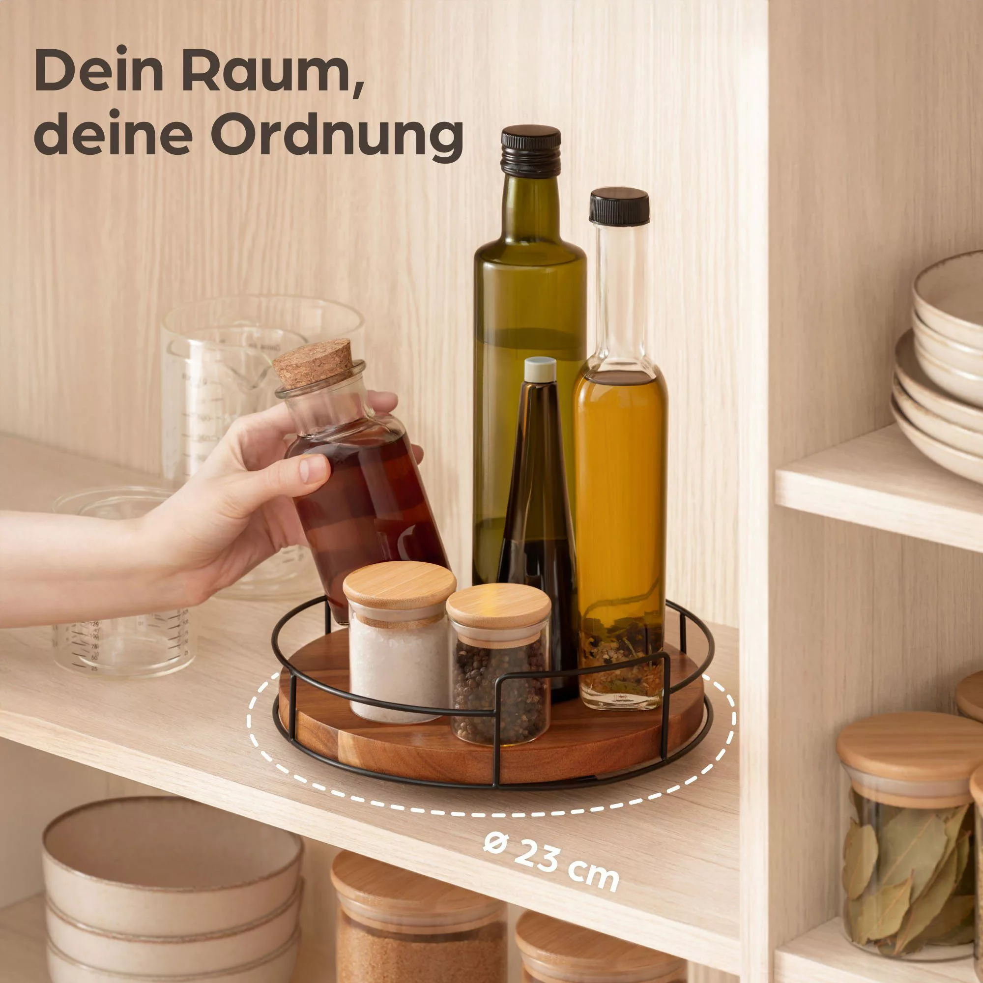 Praknu Gewürzkarussell Turnatable organizer 23cm, (1-tlg), günstig online kaufen