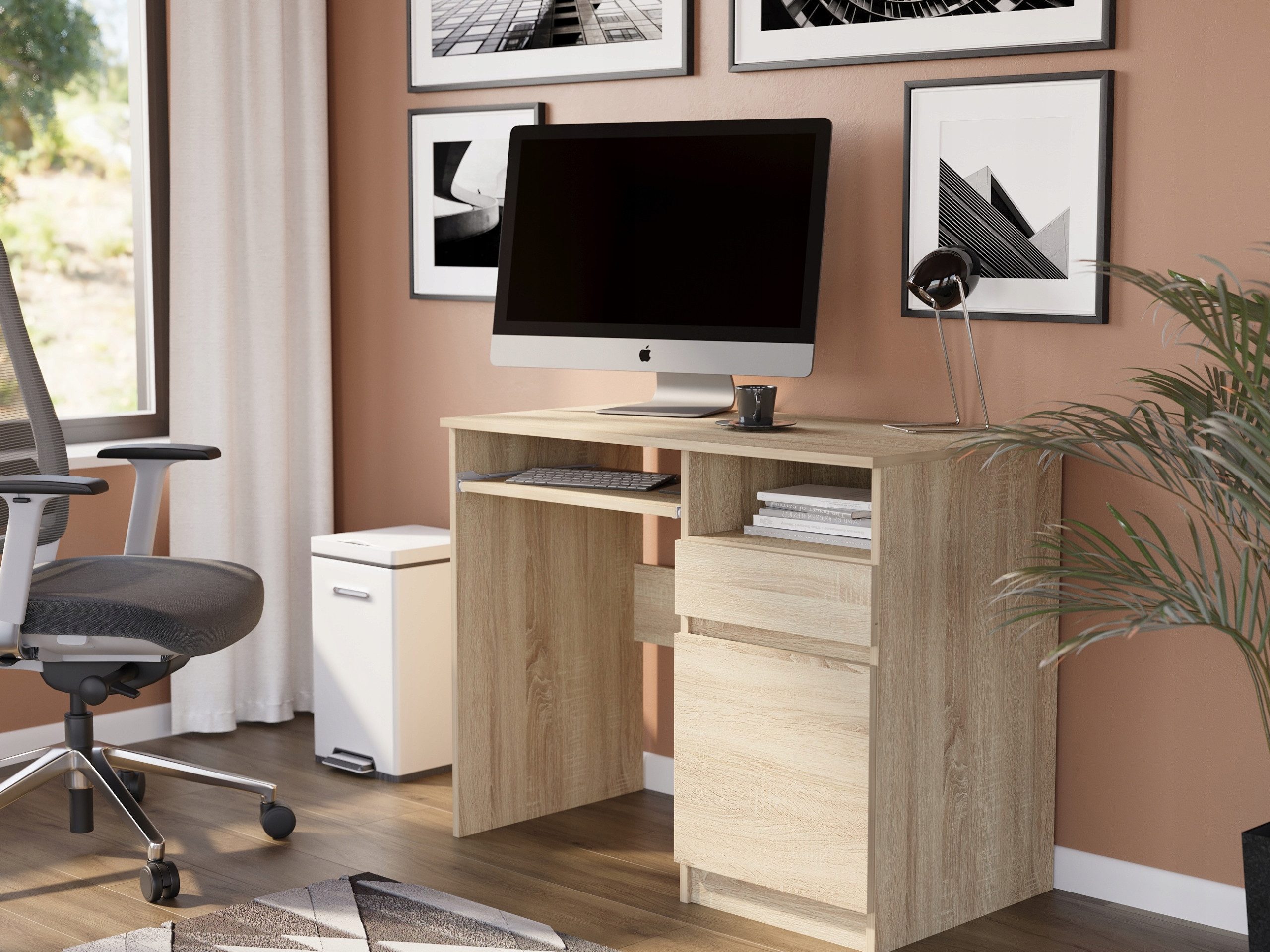 Home Collective Schreibtisch mit 1 Schublade günstig online kaufen