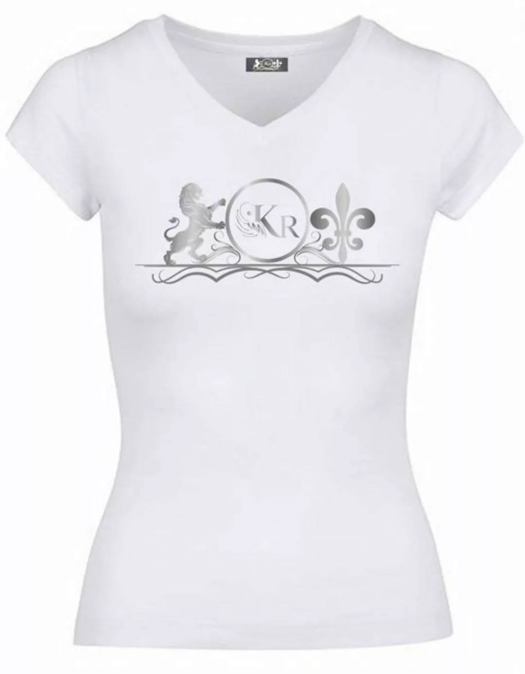KR-Industries T-Shirt KR Shirt Four (1 Stück) unifarben mit Print, aus Baum günstig online kaufen